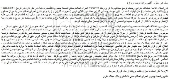 مزایده باغ مرکبات