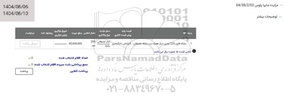 مزایده بشکه فلزی 220 لیتری درباز همراه درب بشکه ضایعاتی