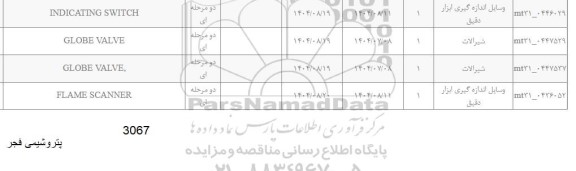 استعلام INDICATING SWITCH و...