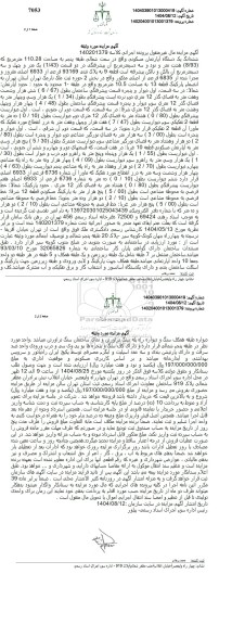 اگهی مزایده ششدانگ یک دستگاه آپارتمان مسکونی