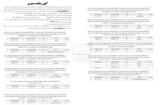 مناقصه خرید تجهیزات 