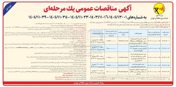 مناقصه طراحی، تامین و اجرا پروژه بهینه سازی سطح Station سیستم DCS ایستگاه 400 کیلولت...