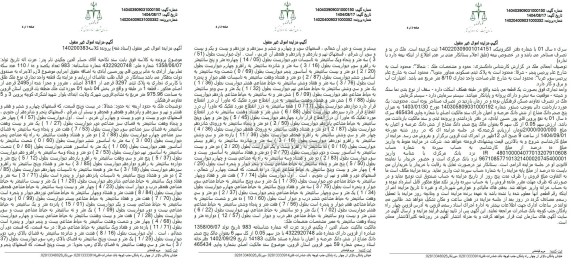 مزایده یک قطعه واحد تجاری نوع ملک طلق با کاربری تجاری به پلاک ثبتی 3297 فرعی از 1381 اصلی 