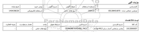 استعلام الکترونیکی، پیچ های خاص