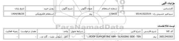 استعلام الکترونیکی، بیم