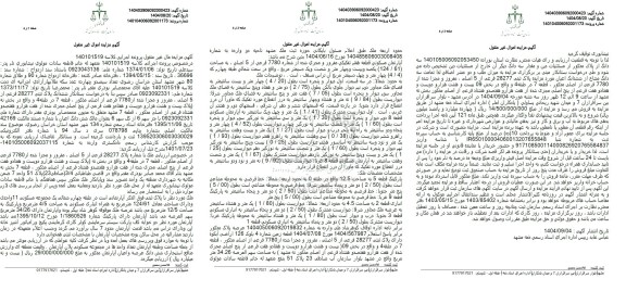 مزایده ششدانگ پلاک ثبتی 28277 فرعی از 5 اصلی 