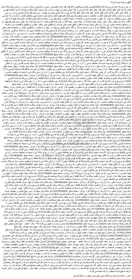 مزایده خانه مسکونی  بمساحت 548 مترمربع از پلاک 170 فرعی اراضی شه