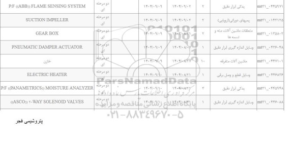 استعلام GEAR BOX...