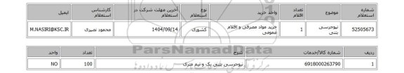 استعلام نیوجرسی بتنی