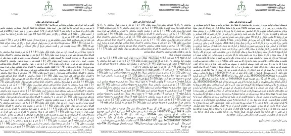 مزایده مقدار ششدانگ یک قطعه آپارتمان مسکونی وضعیت خاص طلق با کاربری مسکونی به پلاک ثبتی 72271 فرعی از 170 اصلی 