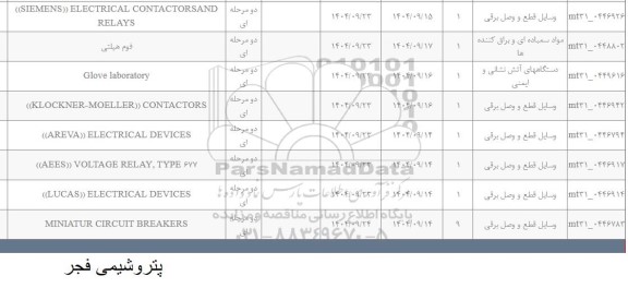 استعلام فوم هیلتی...