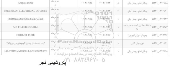 استعلام COMELECTRIC SWITCHES...