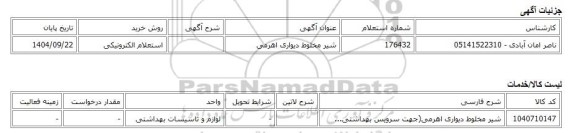 استعلام الکترونیکی، شیر مخلوط دیواری اهرمی