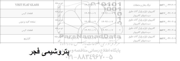 استعلام قطعات کیس ...