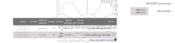 مزایده پالت بزرگ چوبی قرقره ای کابل برق...