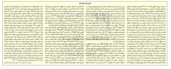 مزایده یک قطعه آپارتمان مسکونی 