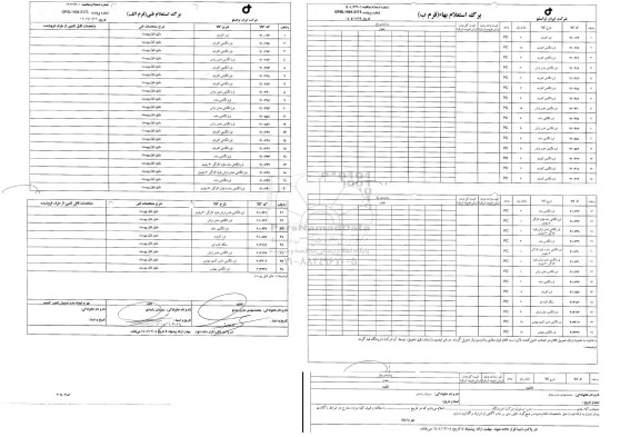 استعلام/ مناقصه فرز کارباید...