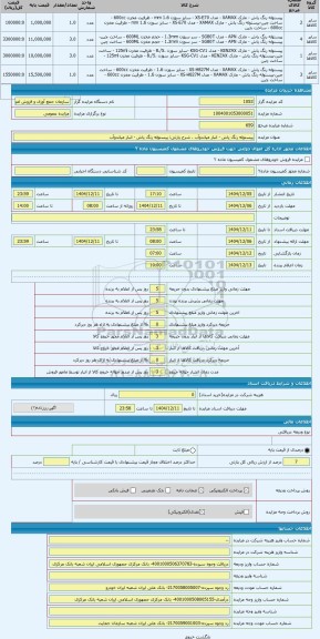 مزایده ، پیستوله رنگ پاش - انبار میاندوآب