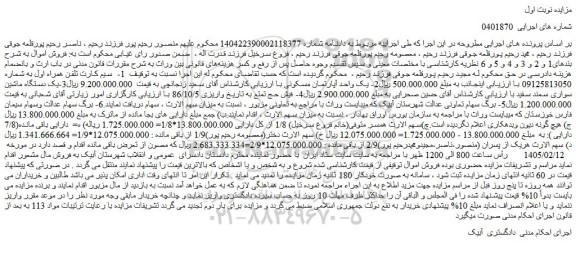 مزایده سیم کارت تلفن همراه اول .....