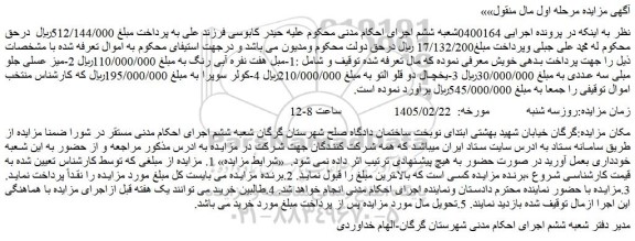 مزایده مبل هفت نفره آبی رنگ و...