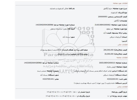 مزایده، آزگانلق