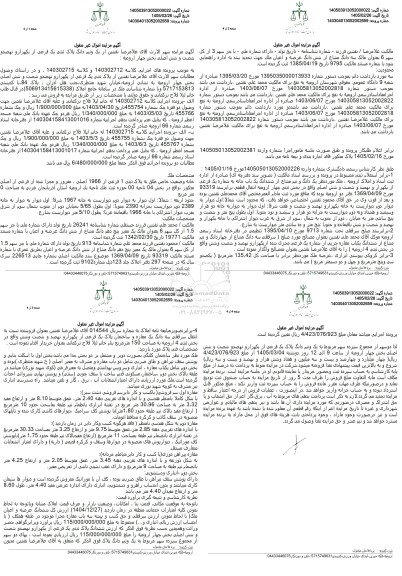 مزایده یک و نیم دانگ مشاع از ششدانگ یک باب خانه به مساحت کل 135.42 مترمربع