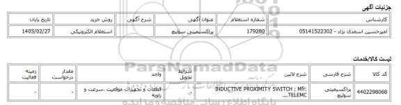 استعلام الکترونیکی، پراکسیمیتی سوئیچ