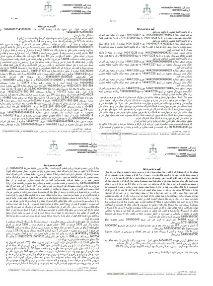 مزایده ششدانگ عرصه و اعیان یک قطعه آپارتمان مسکونی به شماره پلاک ثبتی 3375 فرعی از 167 اصلی 