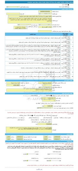 مناقصه، مناقصه عمومی یک مرحله ای آسفالت کوچه و معابر سطح شهر خشکبیجار