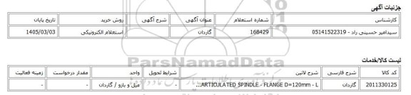 استعلام الکترونیکی، گاردان