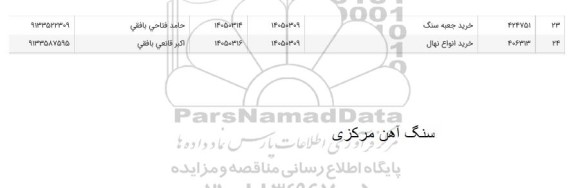 استعلام  خرید جعبه سنگ و خرید انواع نهال