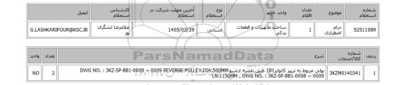 استعلام درام اضطراری