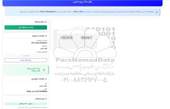 استعلام لوبیا چیتی