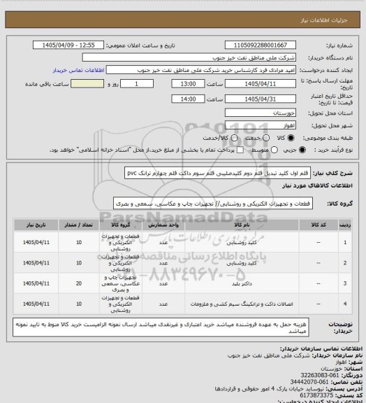 استعلام قلم اول کلید تبدیل قلم دوم کلیدصلیبی قلم سوم داکت قلم چهارم ترانک pvc