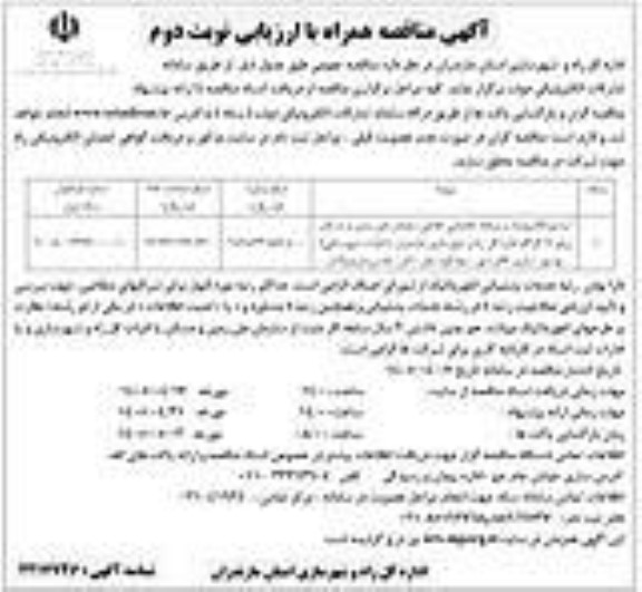 مناقصه آرشیو الکترونیک و برنامه جانمایی ابلاغی سازمان ملی مسکن و زمین برای 7 کارگاه اداره کل راه و شهرسازی- نوبت دوم