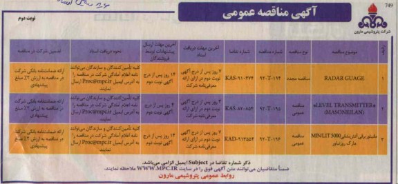 RADAR GUAGE و ...