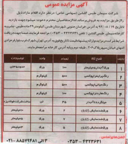 فروش ورق آجدار 5 میلیمتر و ...