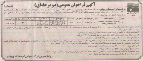 بهره برداری و نگهداری از شبکه های آبیاری و زهکشی دهقائد