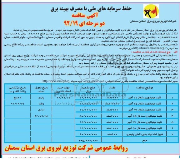 کلید مینیاتوری و فیوز کت اوت بدون المان موردنیاز خود 