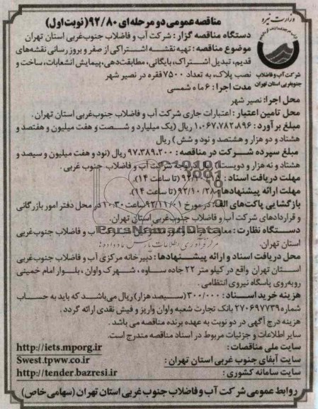 سا خت و نصب پلاک به تعداد 7500 فقره در نصیر شهر 