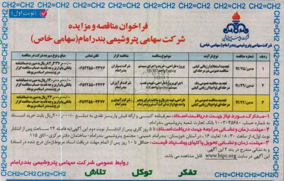 پروژه طراحی،خرید و اجرای سیستم paging واحد bd/sr