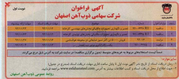 تعمیر و نگهداری تجهیزات مکانیکی بخش های مهندسی کارخانه