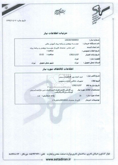 خرید کتری وزیر گلدانی و سینی