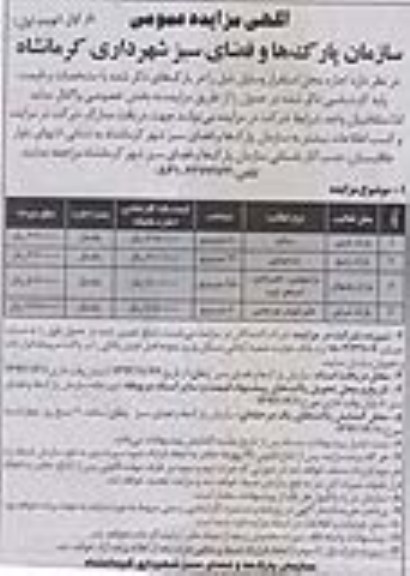 اجاره محل استقرار وسایل