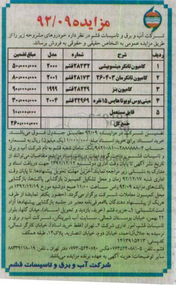 فروش کامیون تانکر میتسوبیشی و ...