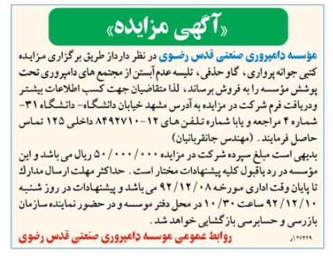 فروش جوانه پرواری ، گاو حذفی ، تلیسه عدم آبستن