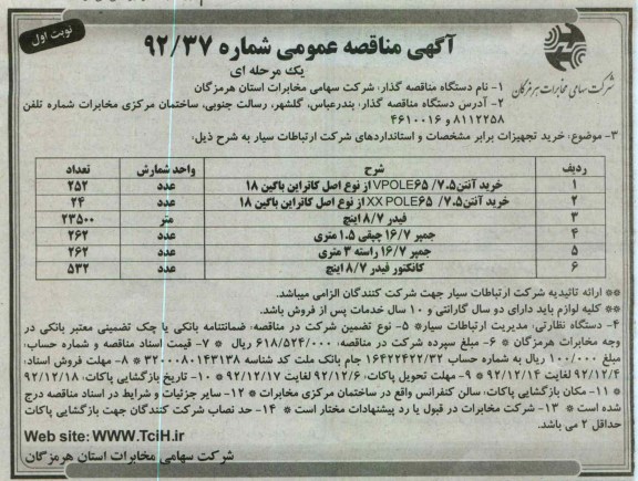 خرید آنتن 5. 7/65 vpole از نوع اصل کاتراین باگین 18  و ....