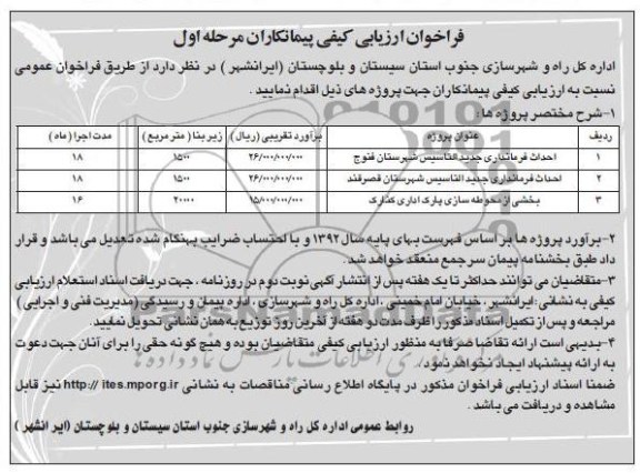 احداث فرمانداری جدید التاسیس شهرستان فنوج