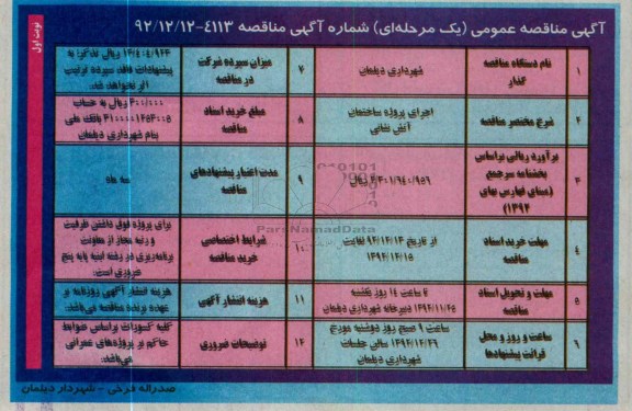 اجرای پروژه ساختمان آتش نشانی 