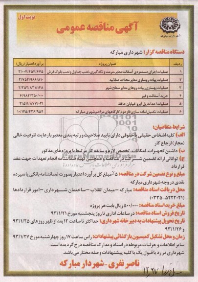عملیات اجرای دستمزدی آسفالت معابر ، مرمت و لکه گیری...